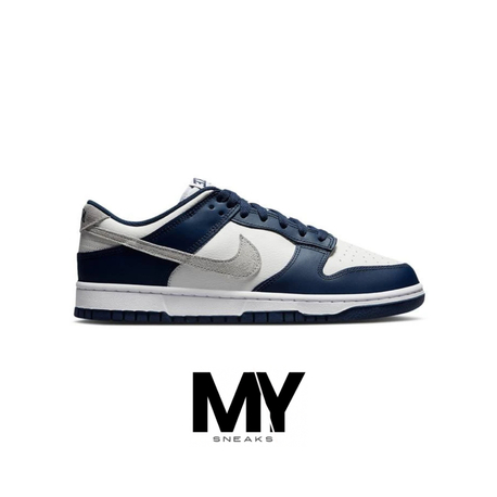NIKE Dunk Low Midnight Navy Smoke Grey