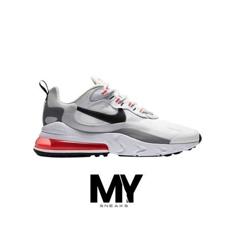 NİKE AİR MAX 270 REACT WHİTE CRİMSON BLACK
