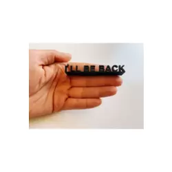 I'll Be Back Kitap Ayracı Mz20001-101-b