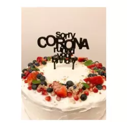 Sorry Corona Ruined Your Birthday Pasta Süsü Mzc10001-101-a