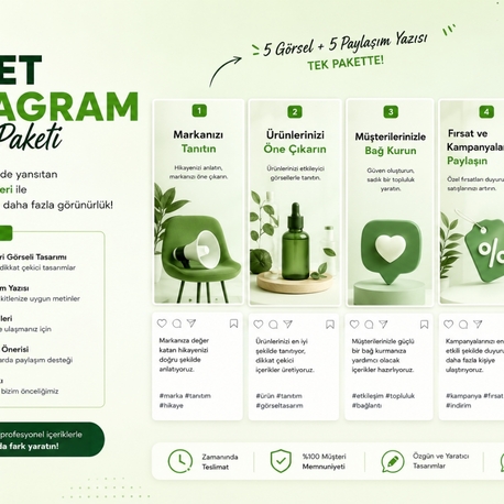 instagram Gönderi Düzenleme (5 adet)