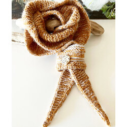 Knit Scarf and Bracelet Set
