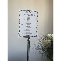 Wedding Menu✨