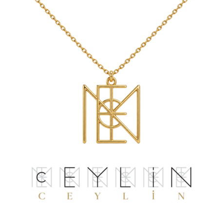 Kişiye Özel İsim Logo Kolye 