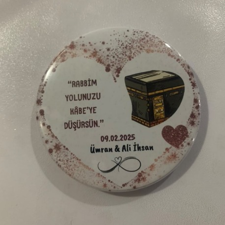 50 Adet Umre Hatırası Magnet