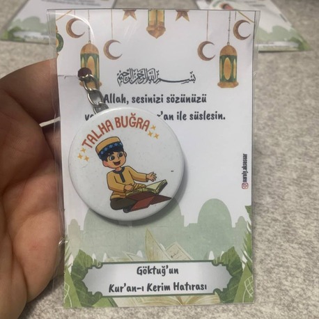 Kur'an-ı Kerim Hatırası Anahtarlık