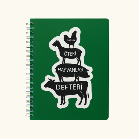 Öteki Hayvanlar Defteri (Yeşil)