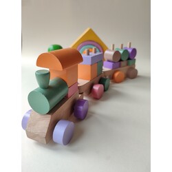 Çufçuf Tren - Pastel Mor Seri