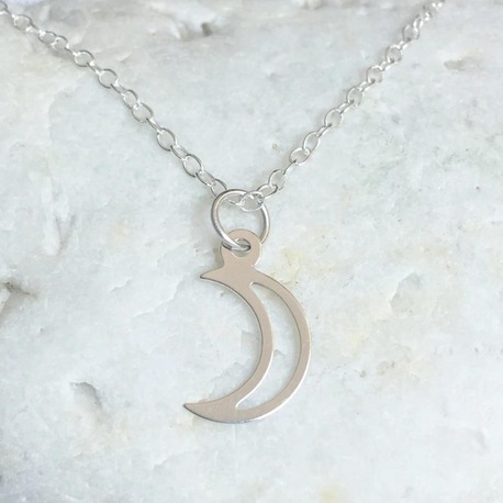 Navan 925 Ayar Gümüş Hilal Kolye (Gold, Silver ve Rose)