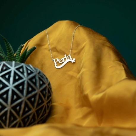 Navan 925 Ayar Gümüş Bloom Çiçek Açan Tasarım Kolye (Gold, Silver ve Rose) 