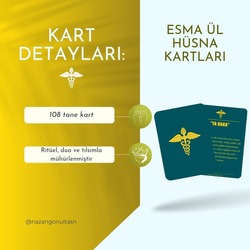 Esma Ül Hüsna kartları