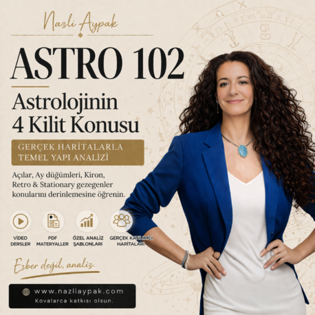 ASTRO 102 | Astrolojinin 4 kilit konusu – Video Eğitim Seti