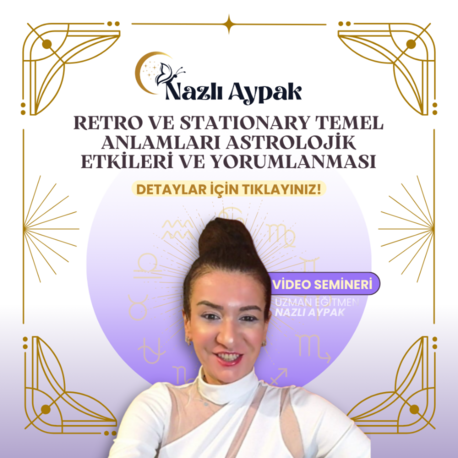 RETRO VE STATIONARY GEZEGENLER VIDEO EĞİTİMİ