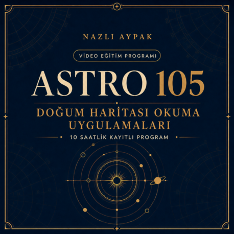 ASTRO 105 | Doğum Haritası Okuma Uygulamaları Programı