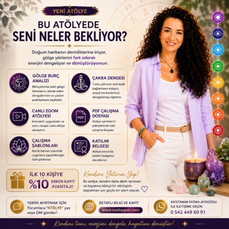 Gölge Burçlar & Çakra video  Semineri