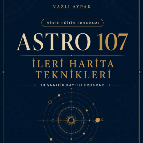 ASTRO 107 | İleri Harita Teknikleri Programı