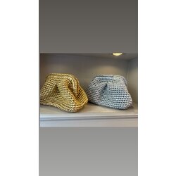 gold & silver mini bag