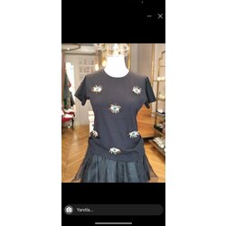 Syah Basic Göz İşlemeli Tshirt