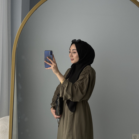 SİYAH VEYA YEŞİL /3’LÜ ABAYA TAKIM
