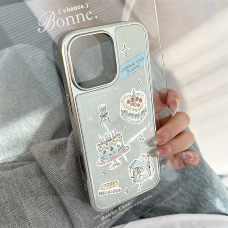 pastel dreamy cake phone case