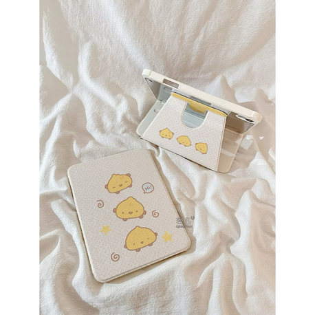 cute chick ipad case sevimli civciv desenli tablet koruyucu kılıf