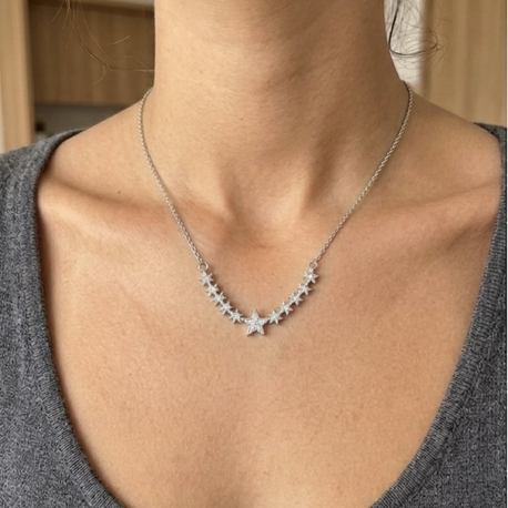 Stars Kolye | Silver