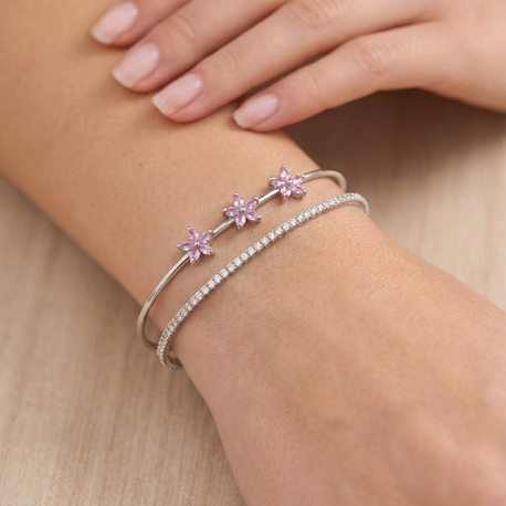 Bloom Kelepçe | Silver