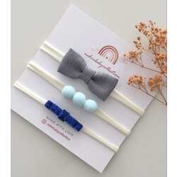 Mavi Mini Fiyonk Set
