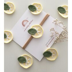 Örgü Limon Bandana
