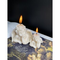 ikili melek set soya wax mum