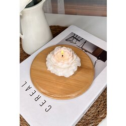 Dekoratif şakayık soya wax mum