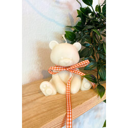 Sevimli ayıcık soya wax mum 