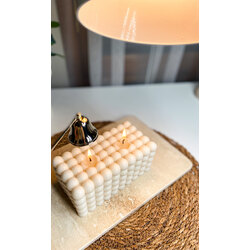 Büyük bubble soya wax mum 