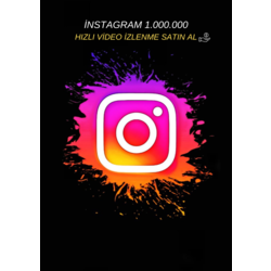 1 M VİDEO İZLENME SATIN AL