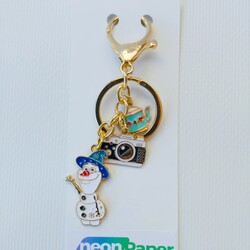 Olaf charm 3lü anahtarlik