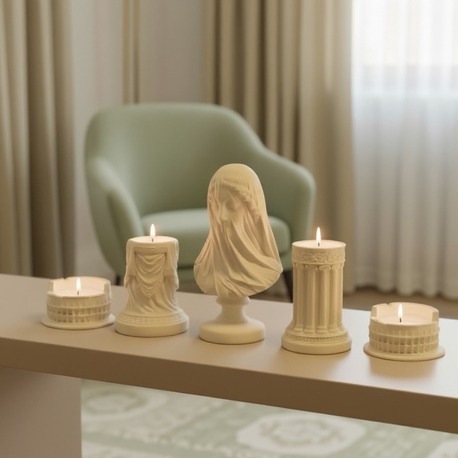 5'li Veiled Virgin Mumluk Seti