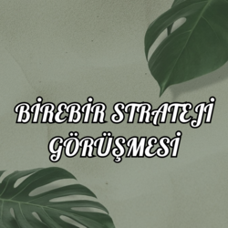 BİREBİR STRATEJİ GÖRÜŞMESİ