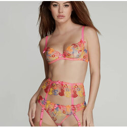 Spring Jartiyerli Bra Set//Pink