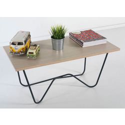 Zig Zag Metal Ayaklı Orta Sehpa