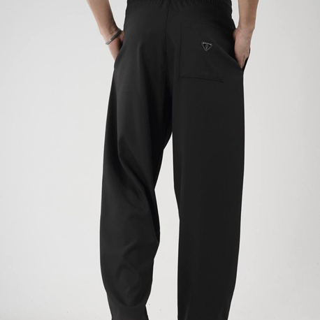 SİYAH BAGGY KUMAŞ PANTLON 