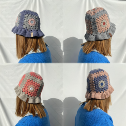 New in Town | Tulip Bucket Hat | Spring Crochet Hat