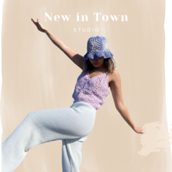 New in Town | Acacia Top | Handmade | Pinkish Halter Top