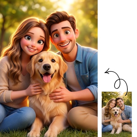 Fotoğraftan 3 D Animasyon Görseli - PDA0000100