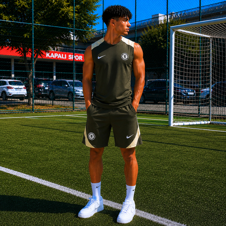 New Nike Chelsea Sıfır Kol Üst Alt Takım