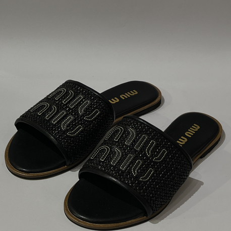 MIU MIU WOMEN’S SLIDES