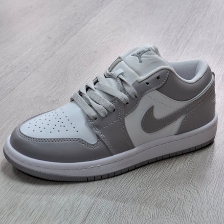 Nike Air Jordan 1 Low Gri-Beyaz