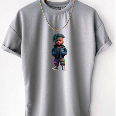 Baskılı Oversize Tshirt 
