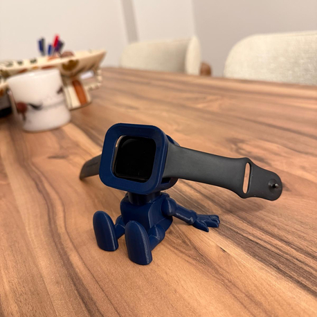 Robot Saat Standı – Apple Watch Uyumlu | Nexolay 3D Studio