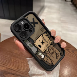 Nexus Store Karton Kutulu çocuk tasarımlı iPhone kılıf