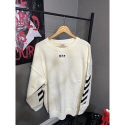 Off white örme kazak